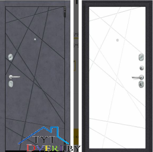 Porta R 15.15 Graphite Art/Super White