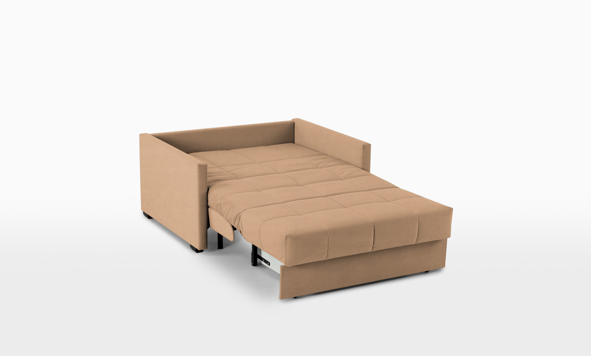 Диван -кровать Carina Pro, ткань Casanova Beige, (жесткость спального места: высокая) 117x136 — купить в Озерце