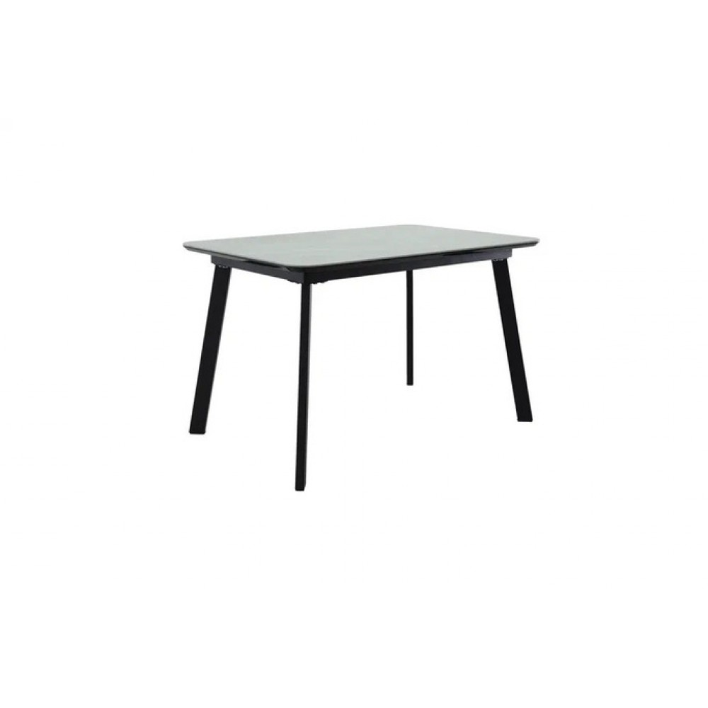 Стол РИО 120х80 керамика Greys Grey/ муар черный нераздвижной - купить в Озерце