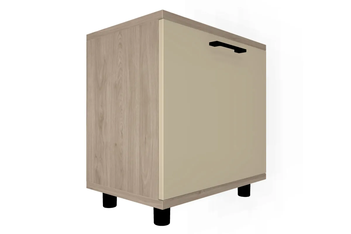 Прихожая Грейс комплект 8 (Гикори Джексон Светлый/Кашемир Матовый) — Мебель-центр Озерцо