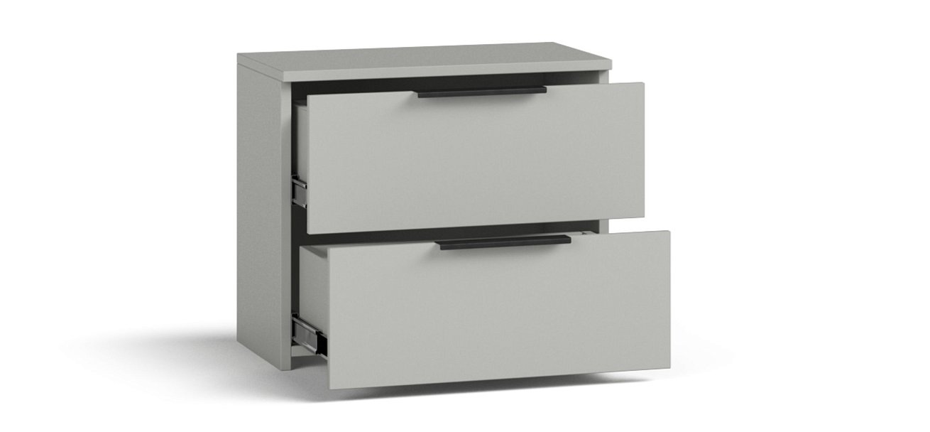 Тумба BOSS STANDART Шиншилла серая — Мебель-центр Озерцо