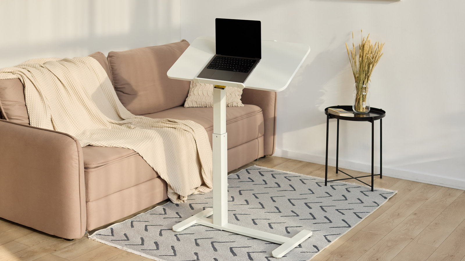 Стол приставной наклонный Adapt Move, цвет белый 40x80 — купить в Озерце