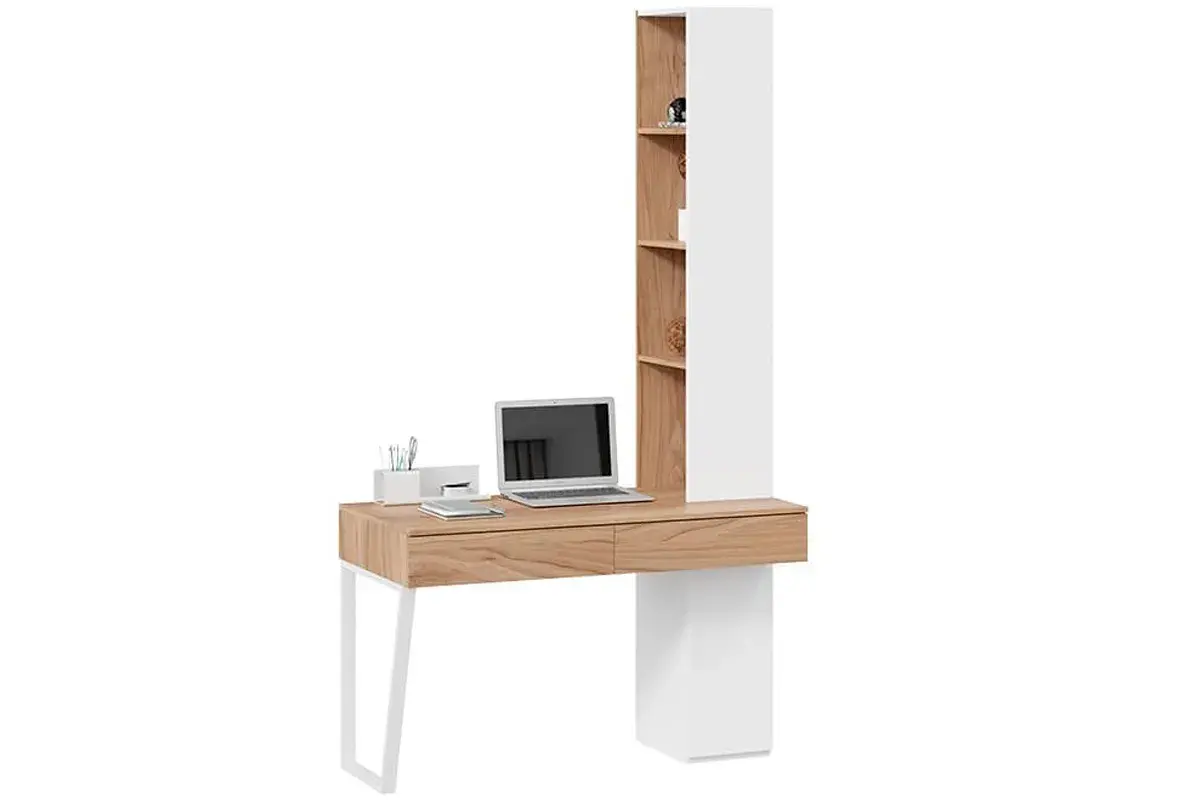 Спальный гарнитур Порто №5 ГН-393.005 (Яблоня Беллуно/Белый) - купить в Озерце