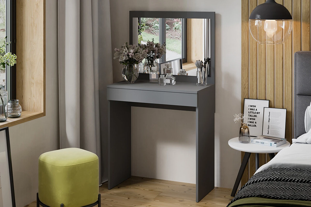 Стол туалетный Никки Тип 1 (Графит) — Мебель-центр Озерцо