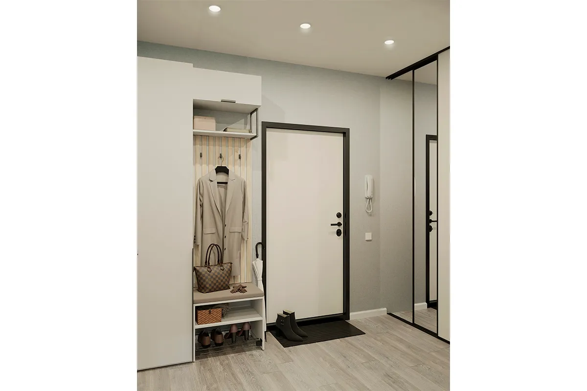 Прихожая Хелли (Зефир) - заказать на Ozerco.com Прихожая Хелли (Зефир) — Мебель-центр Озерцо