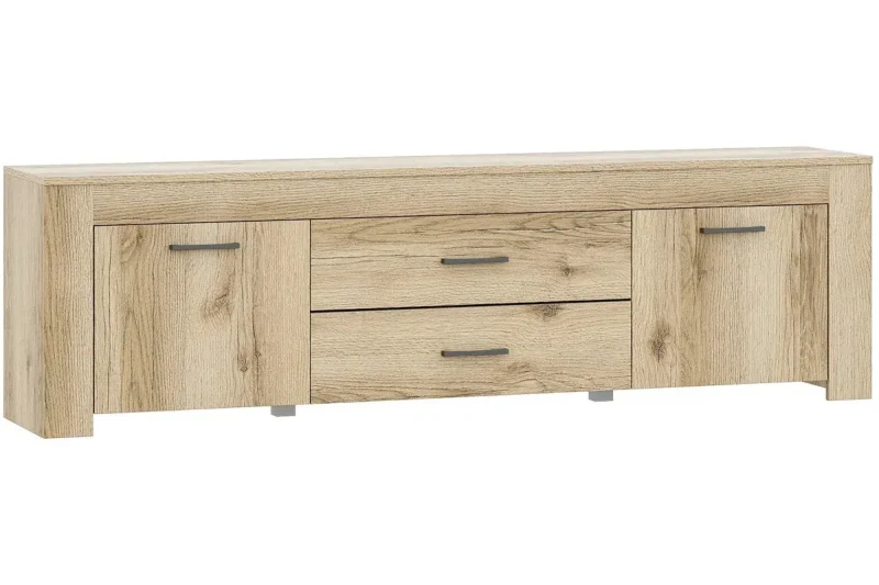 Тумба ТВ Квадро 32 (Дуб Делано Светлый) — Мебель-центр Озерцо