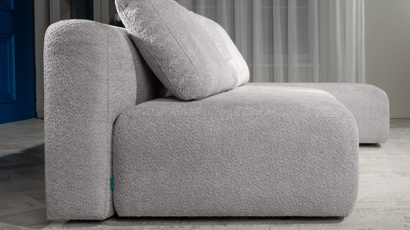 Диван модульный 3-секционный Molto 85+85+125 ткань Soul 995 147x259 — купить в Озерце