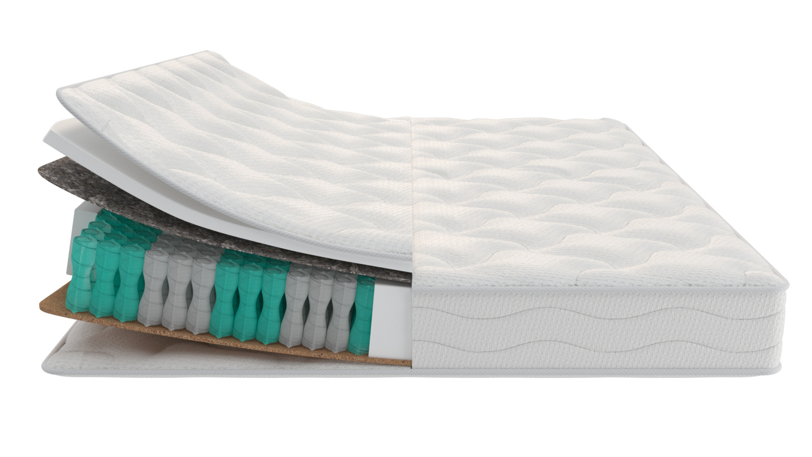 Матрас с разной жесткостью сторон Askona Benefit 80x200 - купить в Озерце