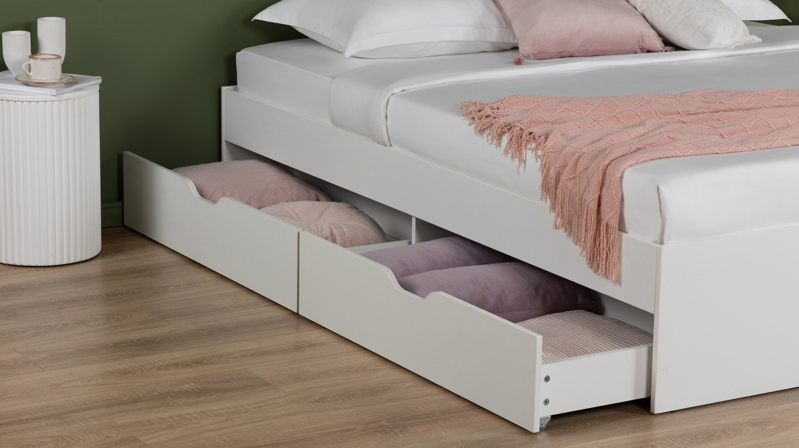 Кровать Prima, цвет: Белый Премиум 140x200 - купить в Озерце