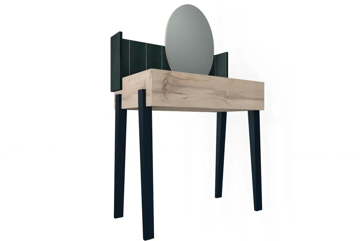 Спальня Nature №2  (Гаскон Пайн / Черный) - купить в Озерце