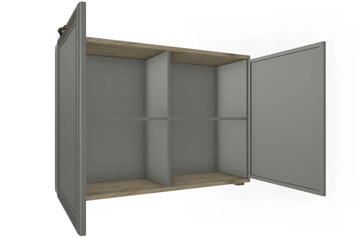 Тумба ТБ-1017-ГС-СО (Гикори Джексон Светлый/Серый Оникс) — Мебель-центр Озерцо