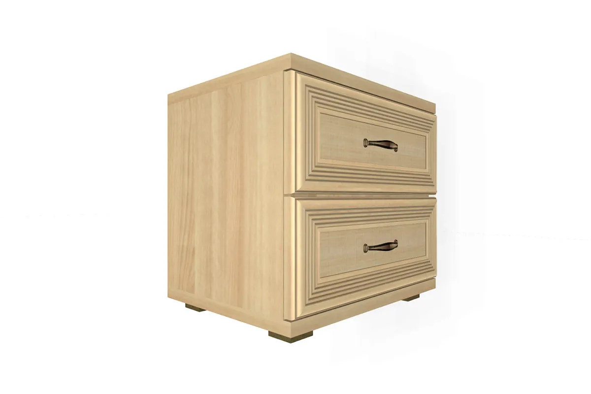 Готовый комплект для спальни СК-1009-АС (Ясень Асахи) - купить в Озерце