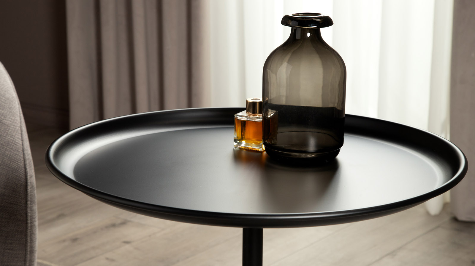 Журнальный столик Mendi, цвет черный 49x49 — купить в Озерце