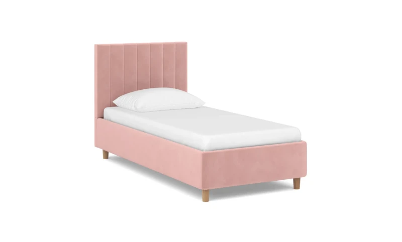Кровать подростковая Lovely Pro, ткань Sky Velvet 01, 120x190 — Мебель-центр Озерцо