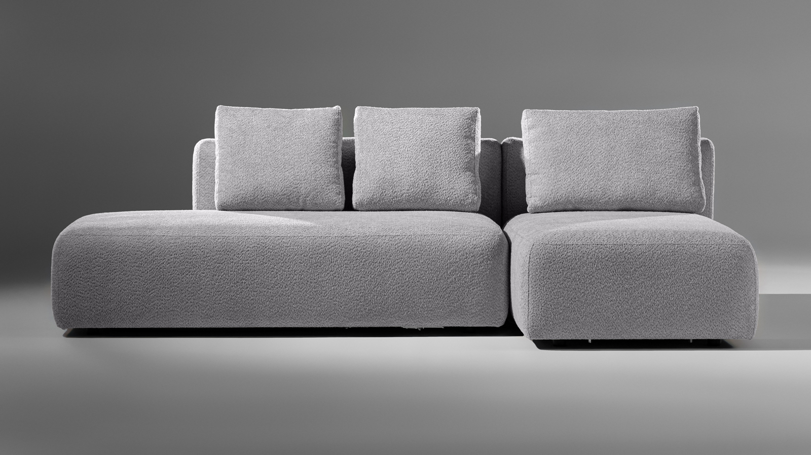 Диван модульный 2-секционный Molto 170+125 Тк. Soul 995 147x258 — купить в Озерце