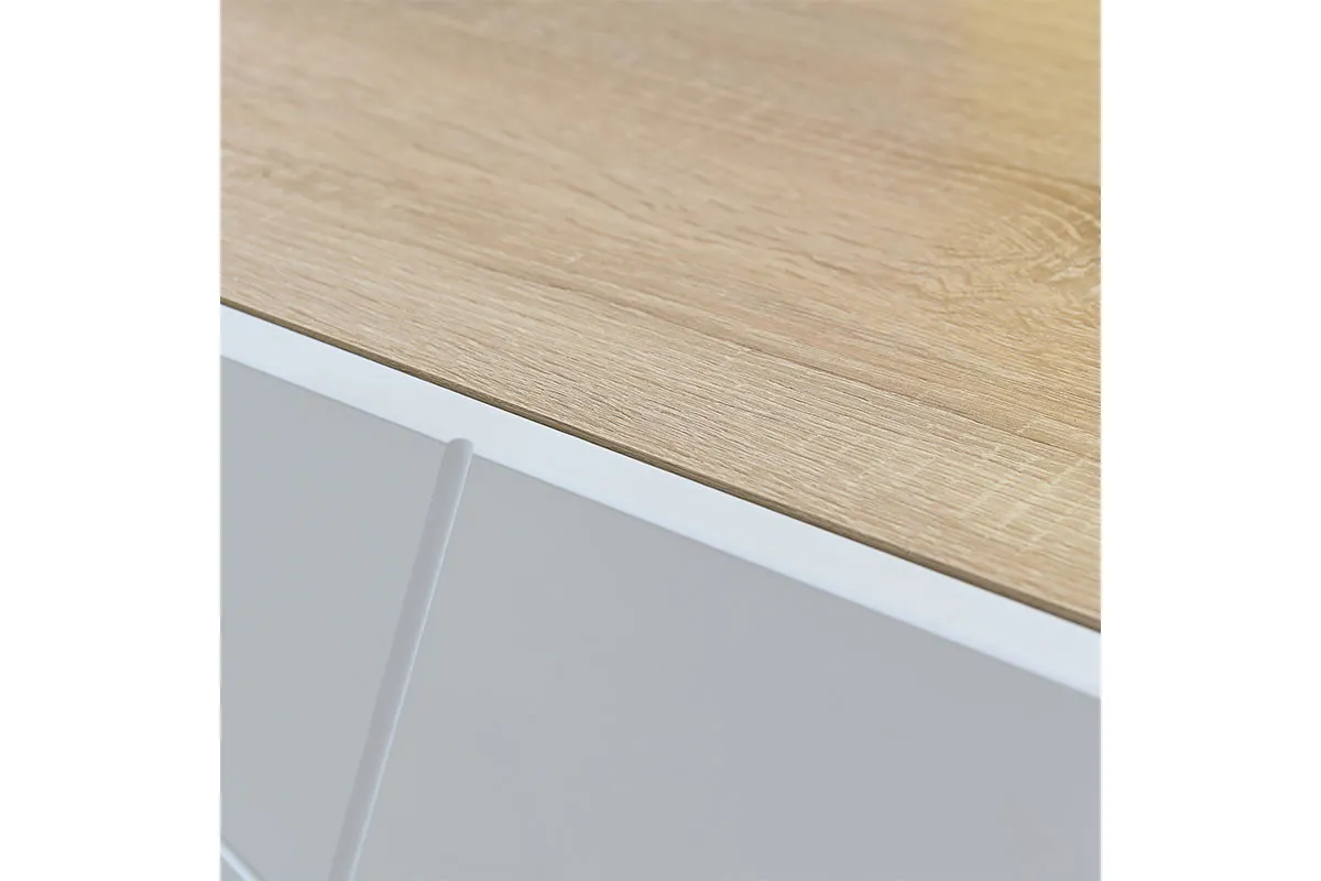 Комод Скайлайн (Белый шагрень) — Мебель-центр Озерцо