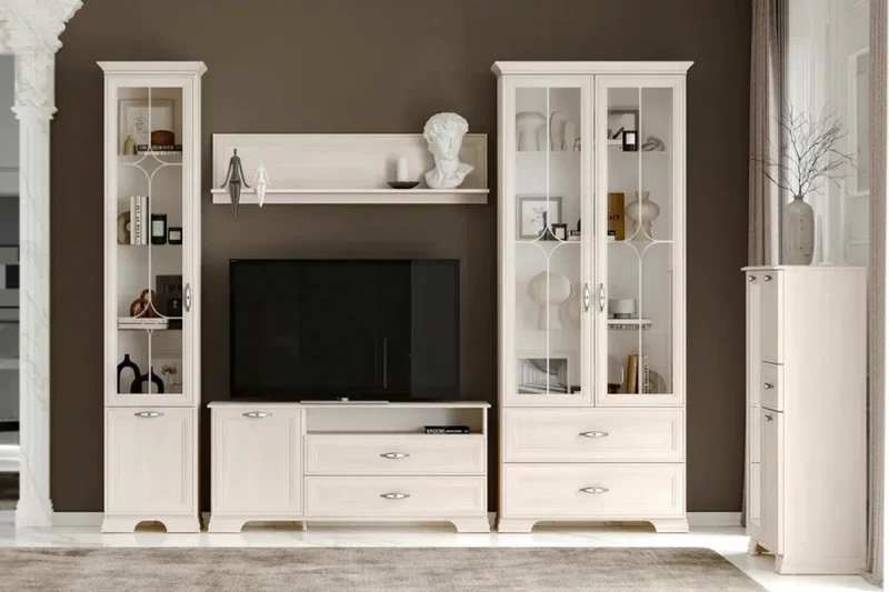 Гостиная Венеция комплект 3 (Бодега) — Мебель-центр Озерцо