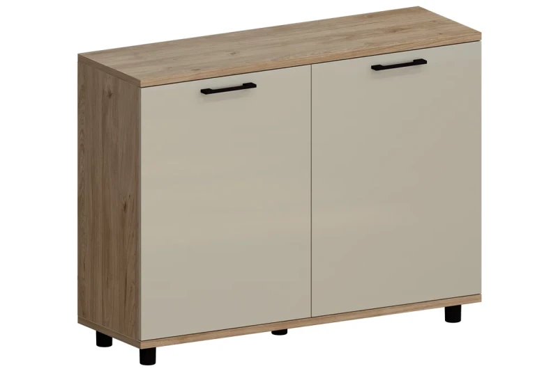 Тумба ТБ-5017-ГС-КГ (Гикори Джексон Светлый/Кашемир Глянцевый) — Мебель-центр Озерцо