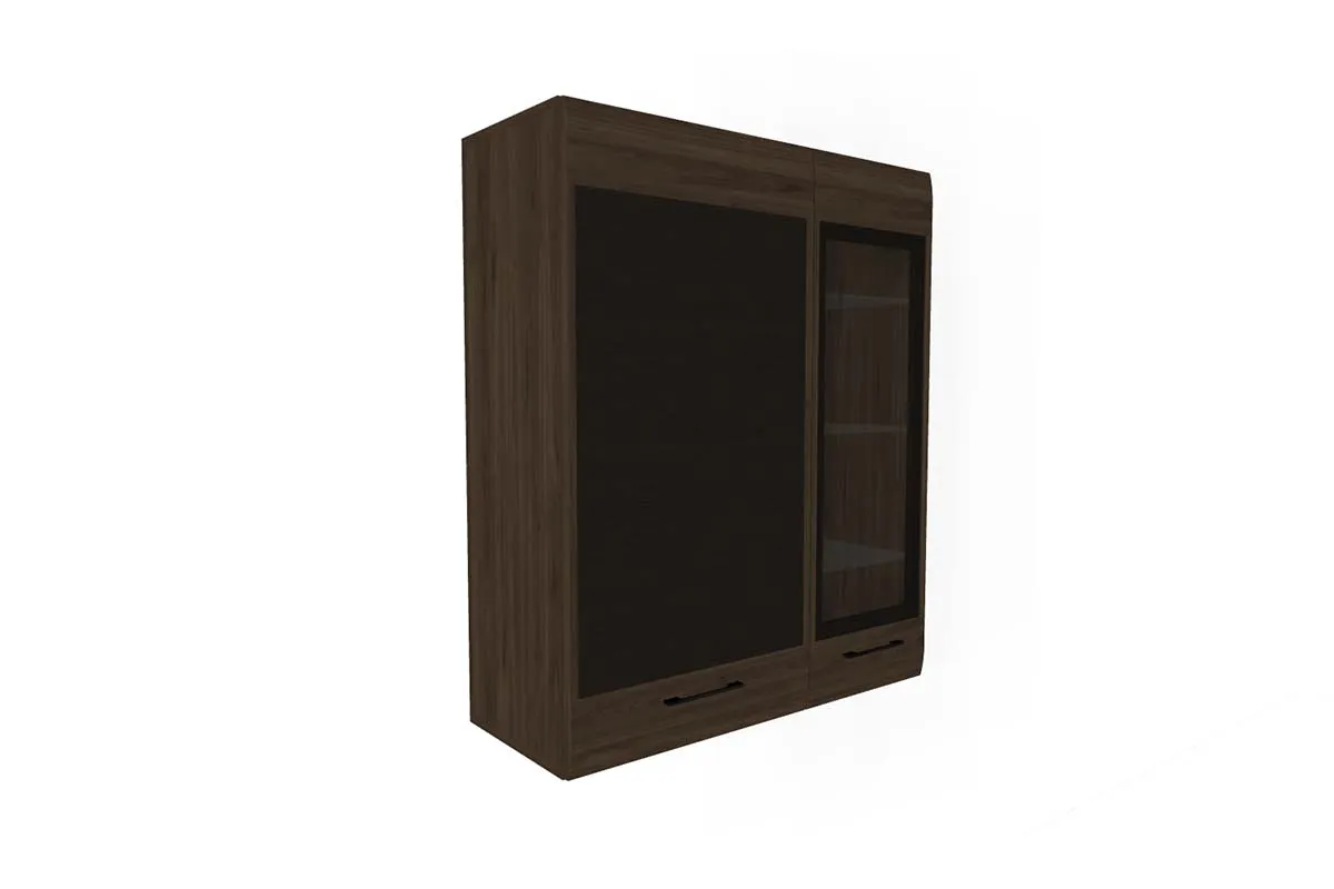 Гостиная Камелия (Гикори Джексон Темный комбинированный) — Мебель-центр Озерцо