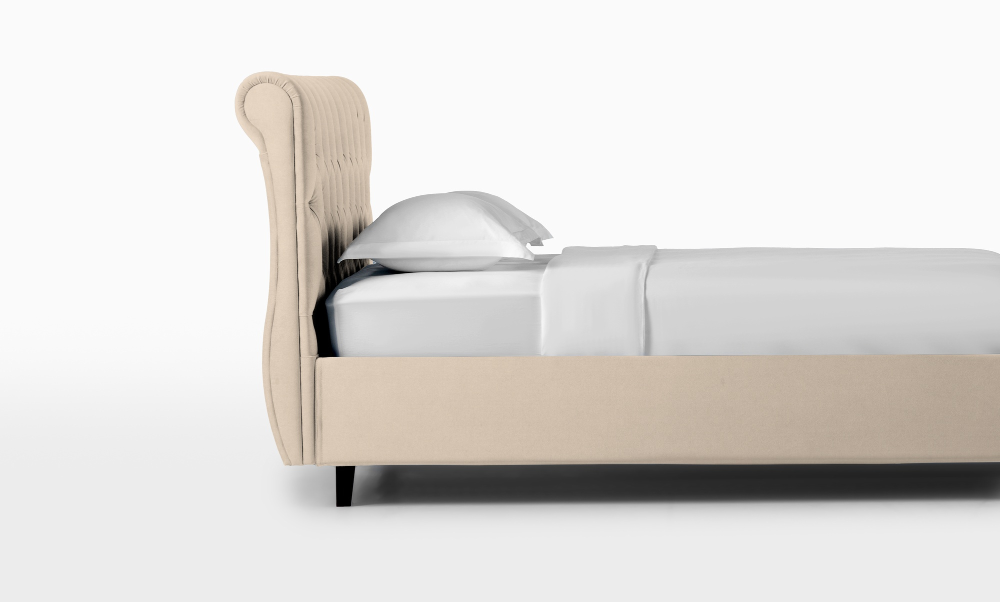 Кровать Allegro, ткань Sky Velvet 21, 160x200 - купить в Озерце