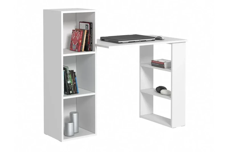 Стол письменный Лаки тип 1 (Белый) — Мебель-центр Озерцо