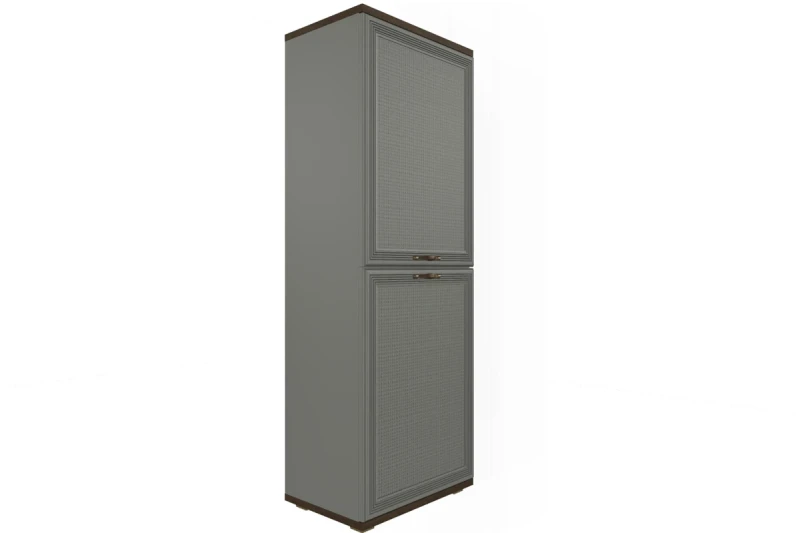 Шкаф многоцелевой ШК-1087-ГТ-СО (Гикори Джексон Темный/Серый Оникс) в мебель-центре Озерцо