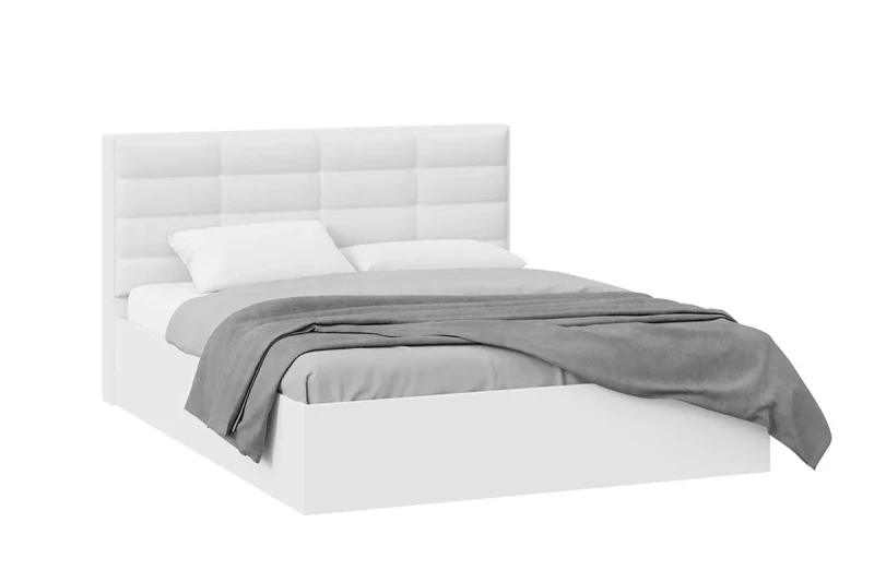 Кровать с ПМ Агата Тип 1 (Белый) 160х200 - купить в Озерце