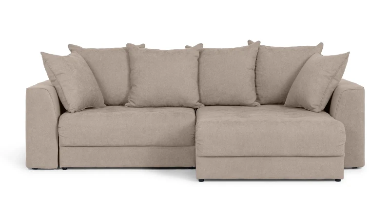 Диван -кровать угловой Monako New 2-секционный, ткань Royal I Sandy 157x252 — купить в Озерце