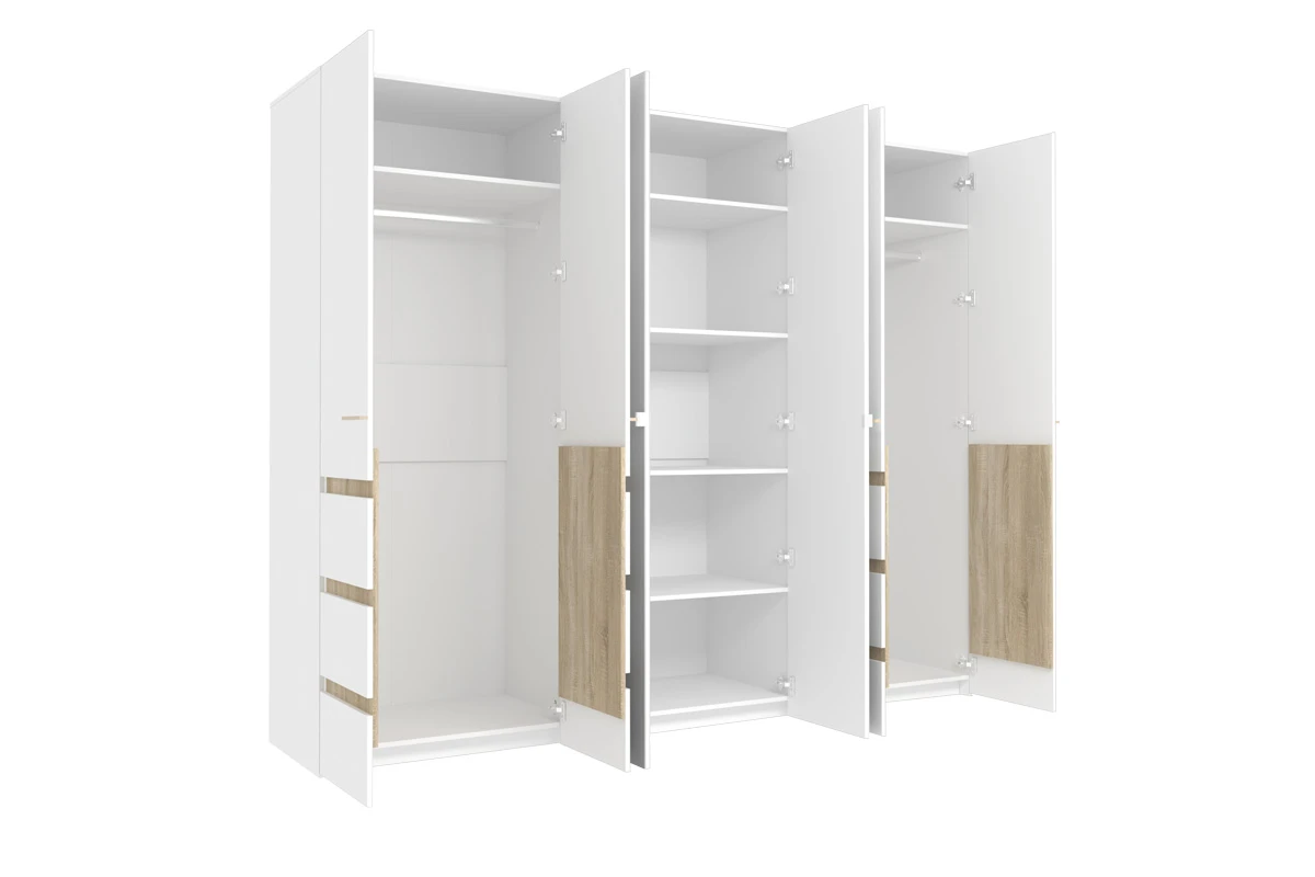 Спальня Анона 2 (Белый/Дуб Сонома) - купить в Озерце