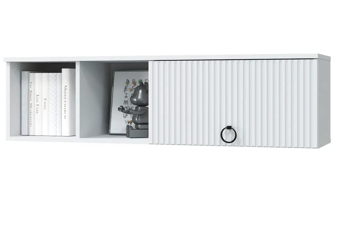 Подростковая Шарлиз (Белое сияние/Белый снег) — Мебель-центр Озерцо