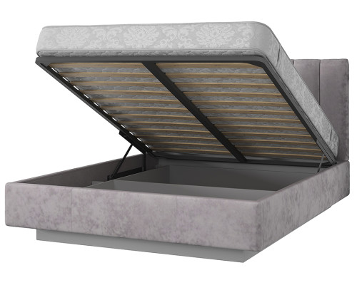 Кровать Сабрина 180 с подъемником. Цвет  Nebby 025 - купить в Озерце