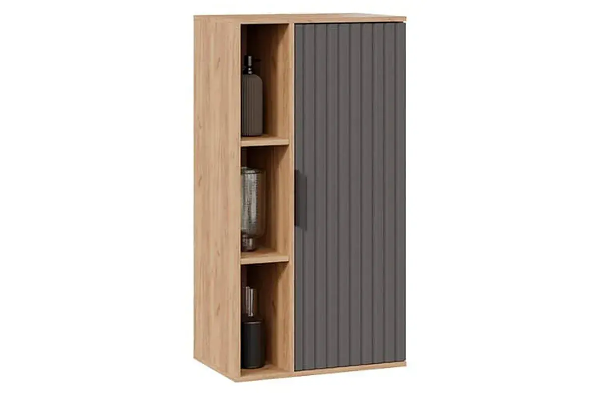 Набор мебели для гостиной Хилтон №1 (Дуб Крафт золотой/Графит матовый) — Мебель-центр Озерцо