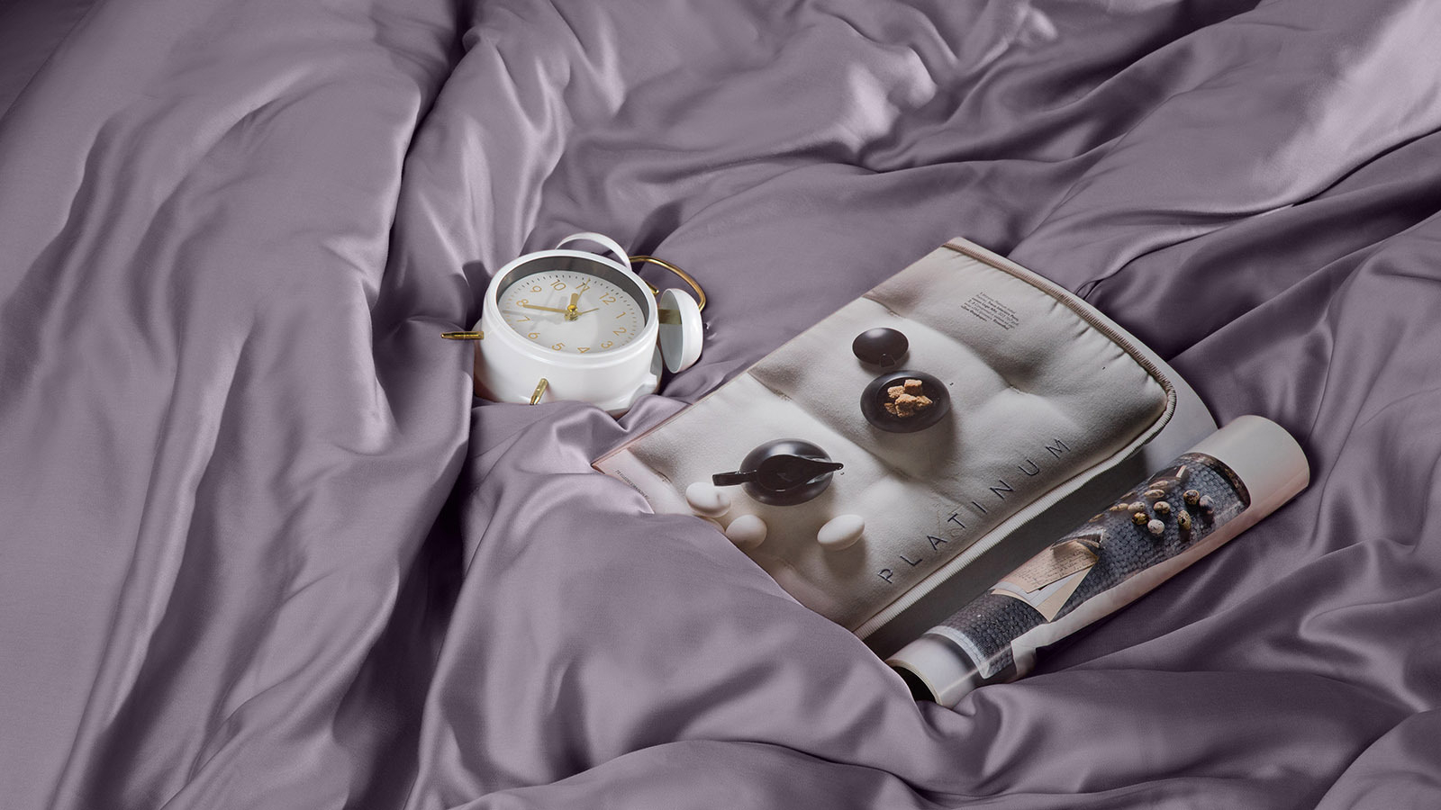 Простынь на резинке Comfort Solid Tencel, цвет Лавандовый 160x200 в мебель-центре Озерцо