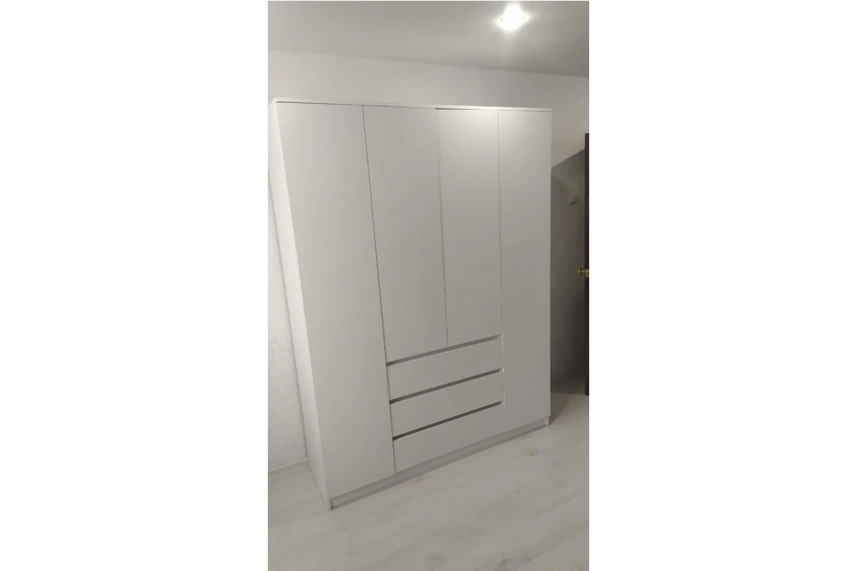 Шкаф Ницца-3 (Белый) в мебель-центре Озерцо