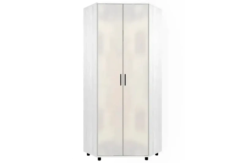 Шкаф для одежды и белья ШК-5016-СЯ-БГ (Снежный Ясень/Белый Бриллиант Глянцевый) в мебель-центре Озерцо