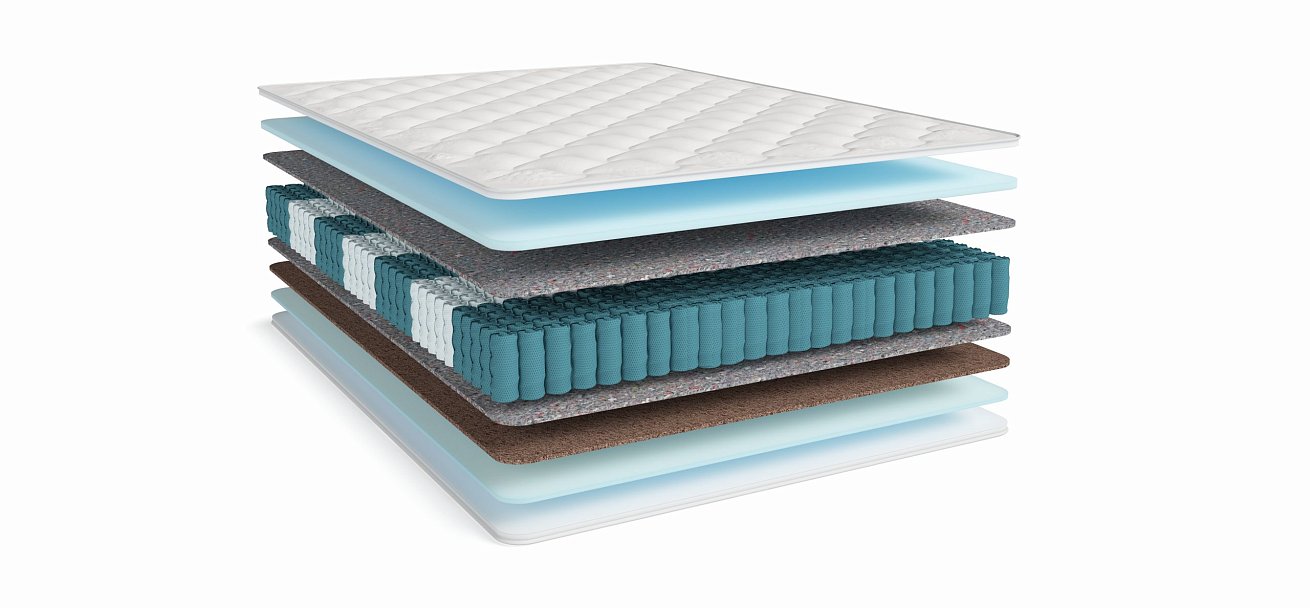 Люкс - матрас 140*200 Трикотаж Стандарт - купить в Озерце