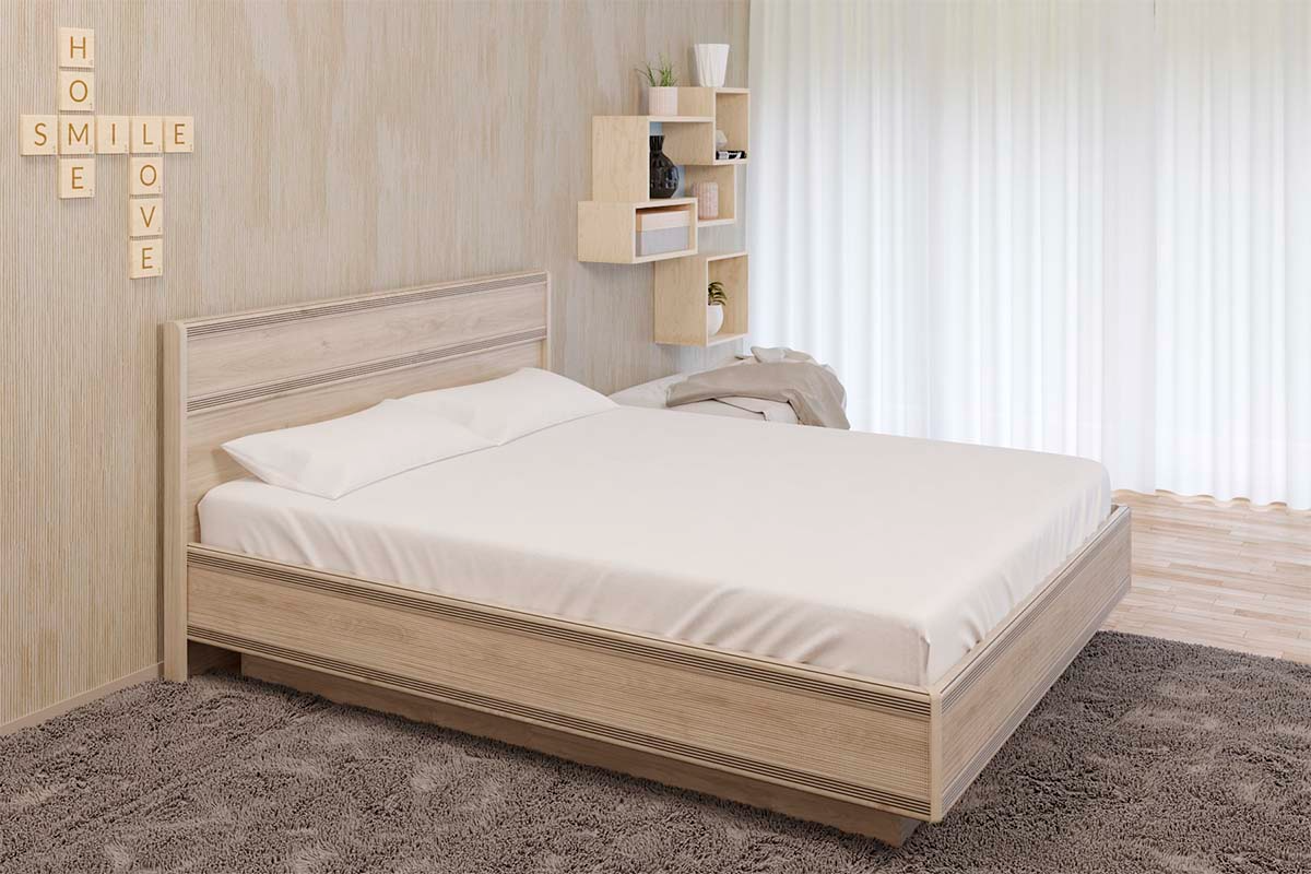 Спальня Карина-8 (Гикори Джексон Светлый) - купить в Озерце