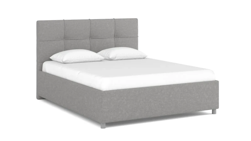 Кровать с подъемным механизмом Plato Elisa, ткань Lidot silver, 120x200 - купить в Озерце