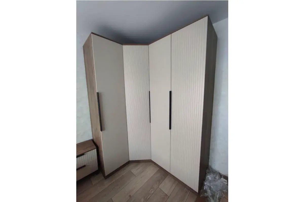 Шкаф 1-дверный для платья и белья Тоскана (Дуб Табачный/Бисквит) в мебель-центре Озерцо