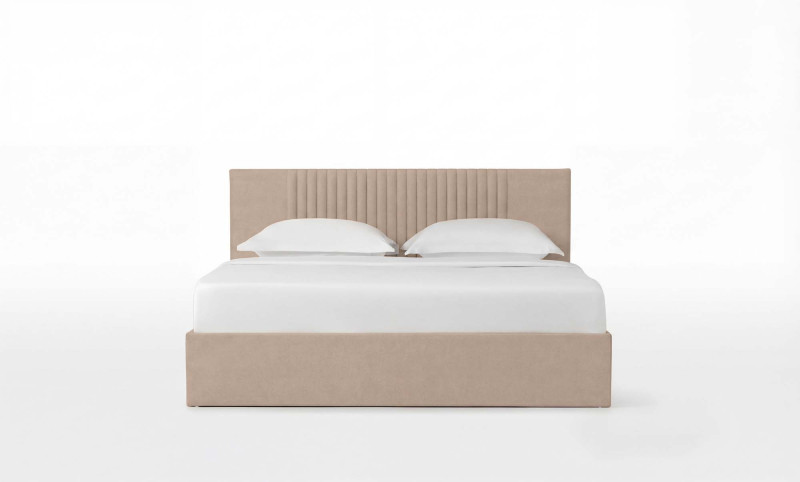 Кровать с подъемным механизмом Simple, ткань Dumont 02, 140x200 Dumont 02 (Тк. Дюмонт 02) - купить в Озерце