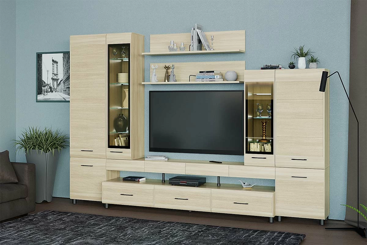 Антресоль АН-2622 (Ясень Асахи) в мебель-центре Озерцо