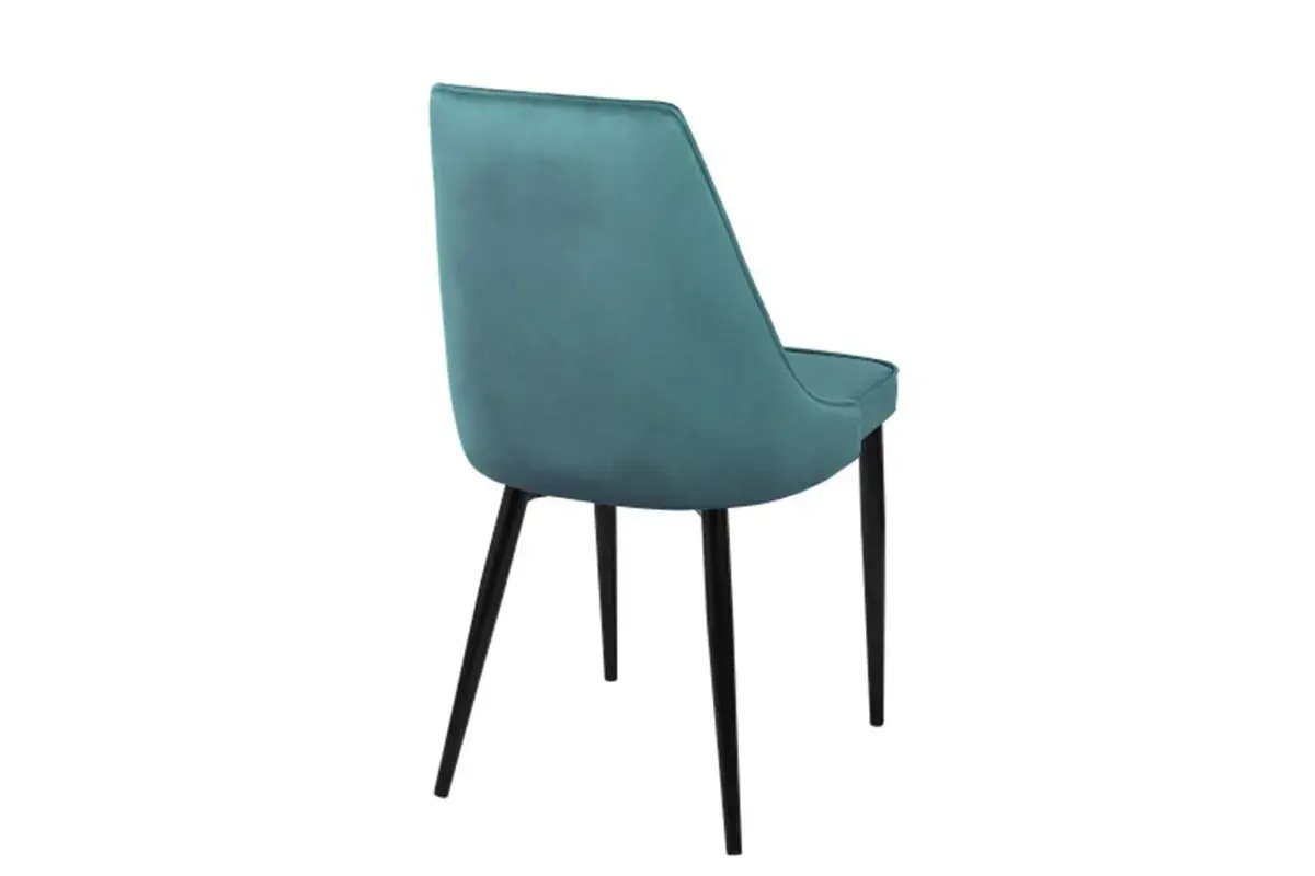 Стул Лорд (Муар черный/велюр Dream mint) СРП-071 - купить в Озерце