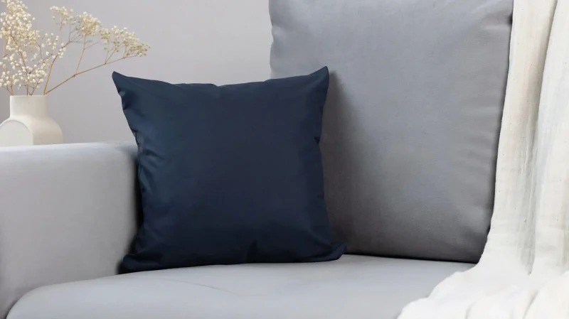 Подушка декоративная Basic 40x40, цвет Темно-синий в мебель-центре Озерцо