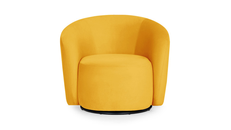 Кресло поворотное Nuage, ткань Sky Velvet 30 86x90 — купить в Озерце