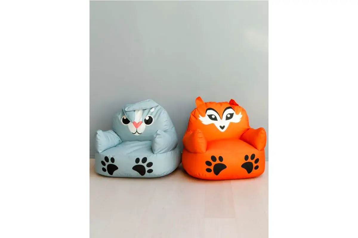 Пуфик Лисичка L Оранжевый — купить в Озерце