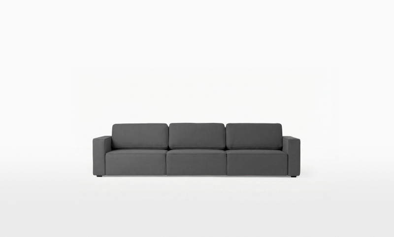 Диван -кровать Ralf, ткань Sky Velvet 16, 3х секционный 122x346 — в мебель-центре Озерцо