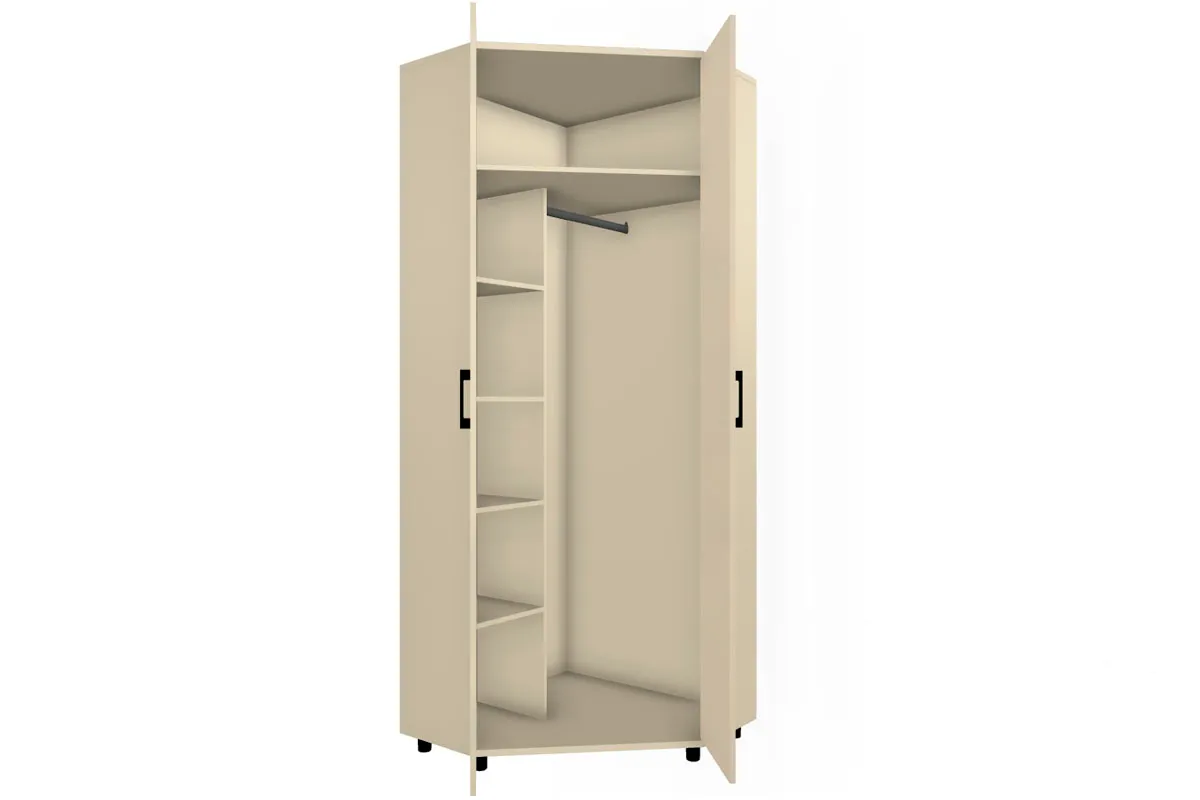 Шкаф для одежды и белья ШК-5015-СК-КГ (Серый Кашемир/Кашемир Глянцевый) в мебель-центре Озерцо