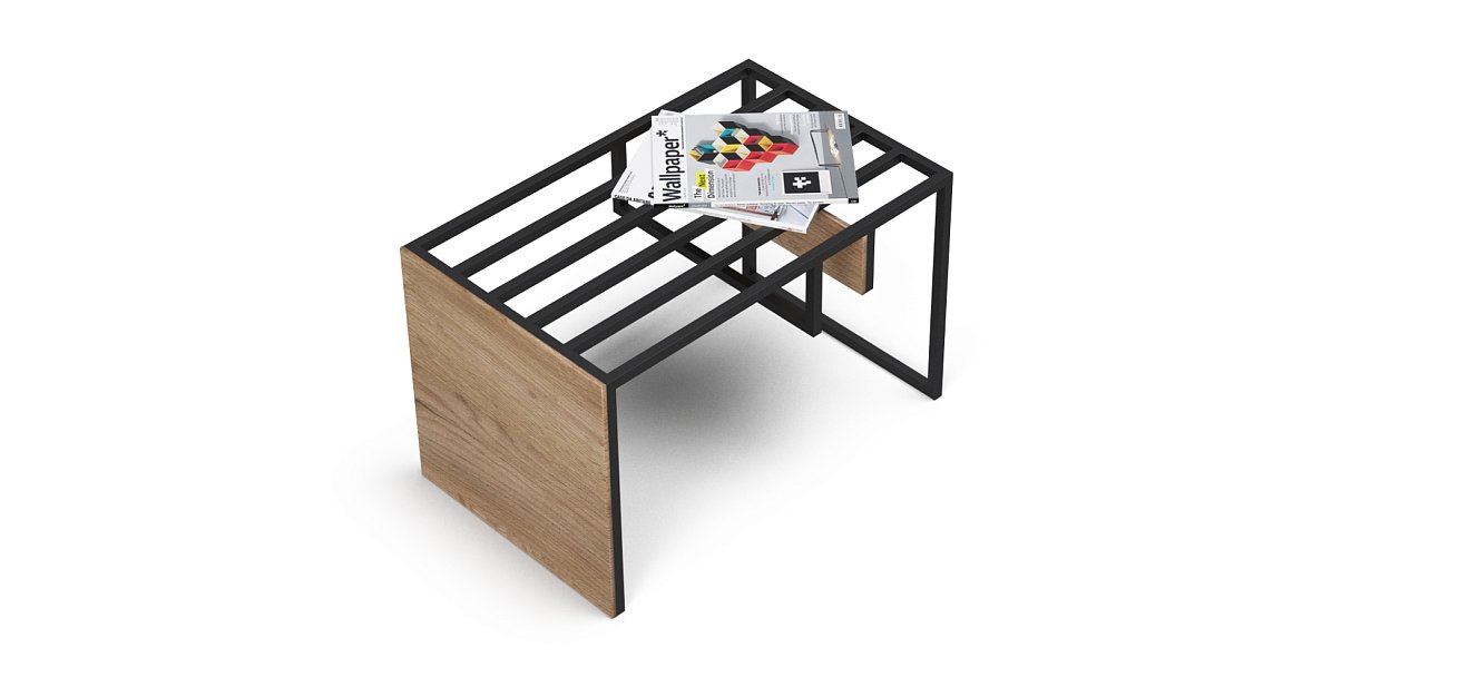 Босс ХО Стол-приставка Дымчатый Крафт (МДФ) - купить в Озерце