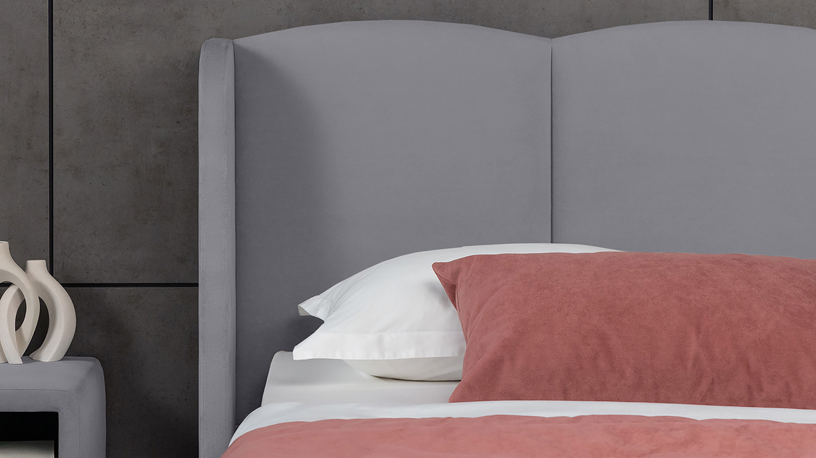 Кровать Milora Nova, Тк. Sky Velvet 08 140x200 - купить в Озерце