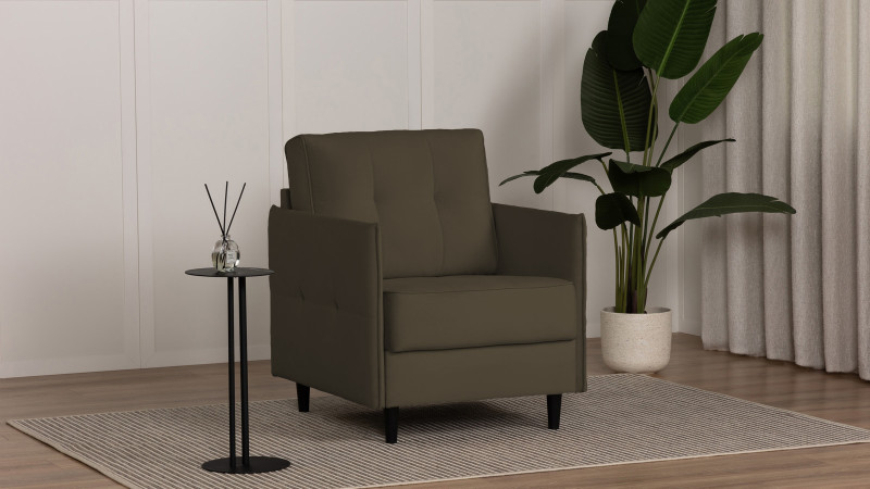 Кресло Amani Pro, Тк. Sky Velvet 12 (подлокотник: 5 см) 73.5x89 — купить в Озерце